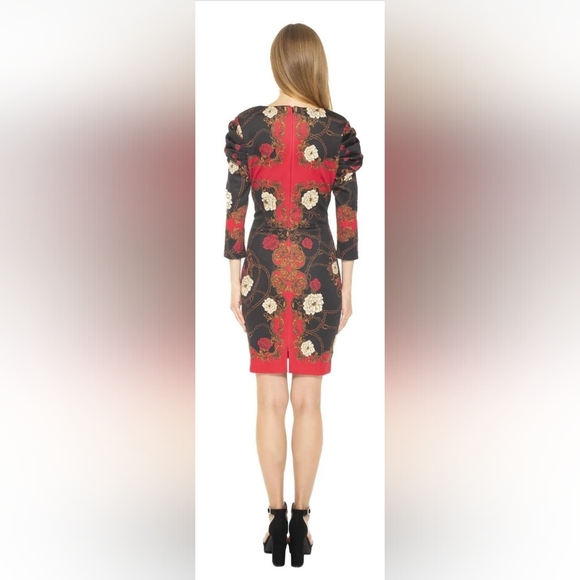 NWOT! Alexia Admor Anthropologie Women's Elizabeth Dress Size 16 - Picture 3 of 11